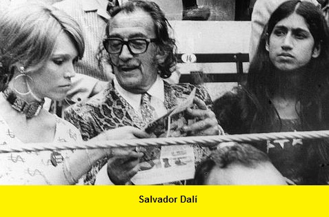 salvador dali en los toros